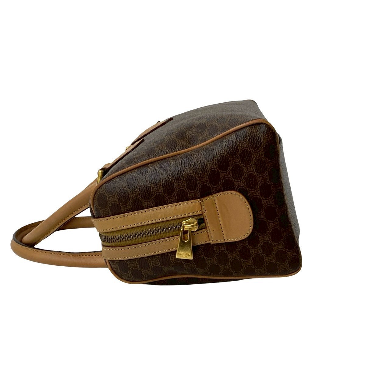 CELINE Shoulder Bag leather Brown