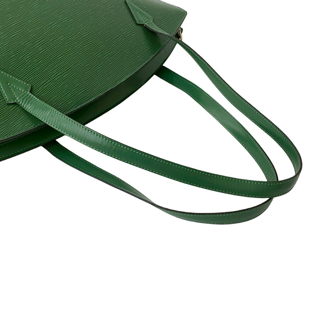 LOUIS VUITTON Tote Bag Epi Leather green Epi Sunjack shopping
