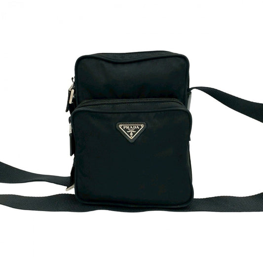 PRADA Shoulder Bag Nylon black