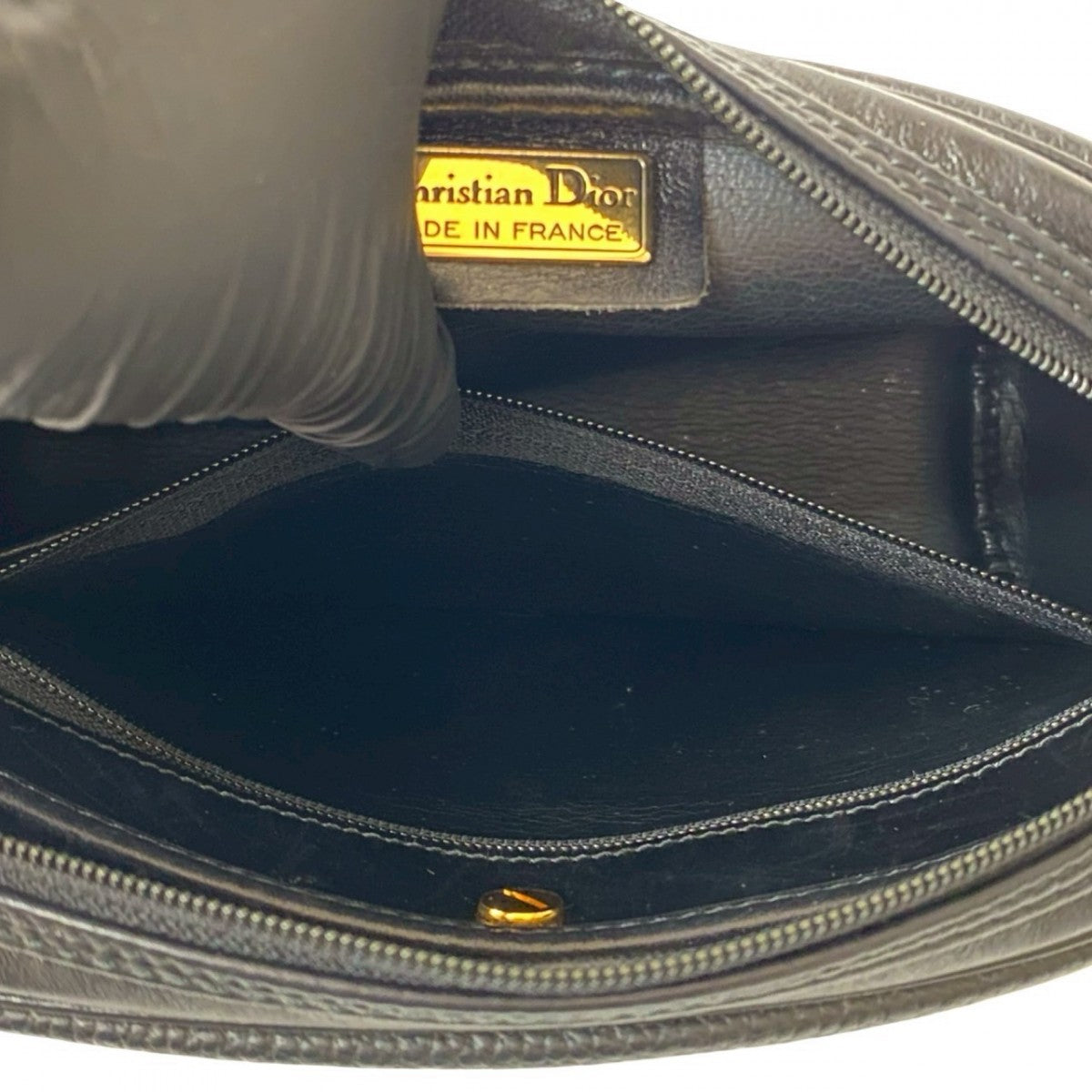 Dior Shoulder Bag leather black