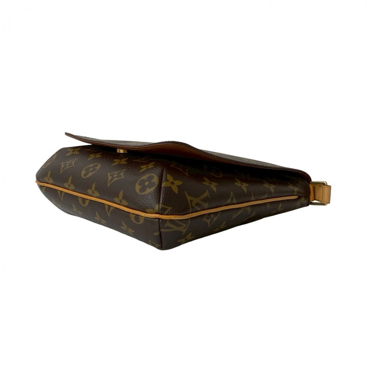 LOUIS VUITTON Shoulder Bag leather Brown Monogram Musette Salsa
