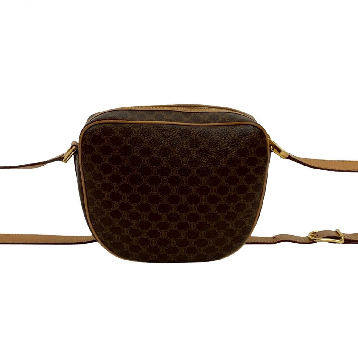 CELINE Shoulder Bag leather Brown