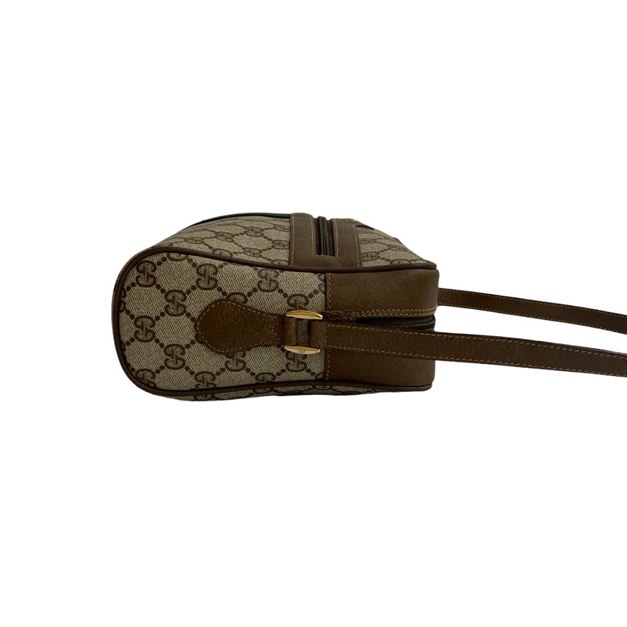 GUCCI Shoulder Bag leather Brown Sherry line