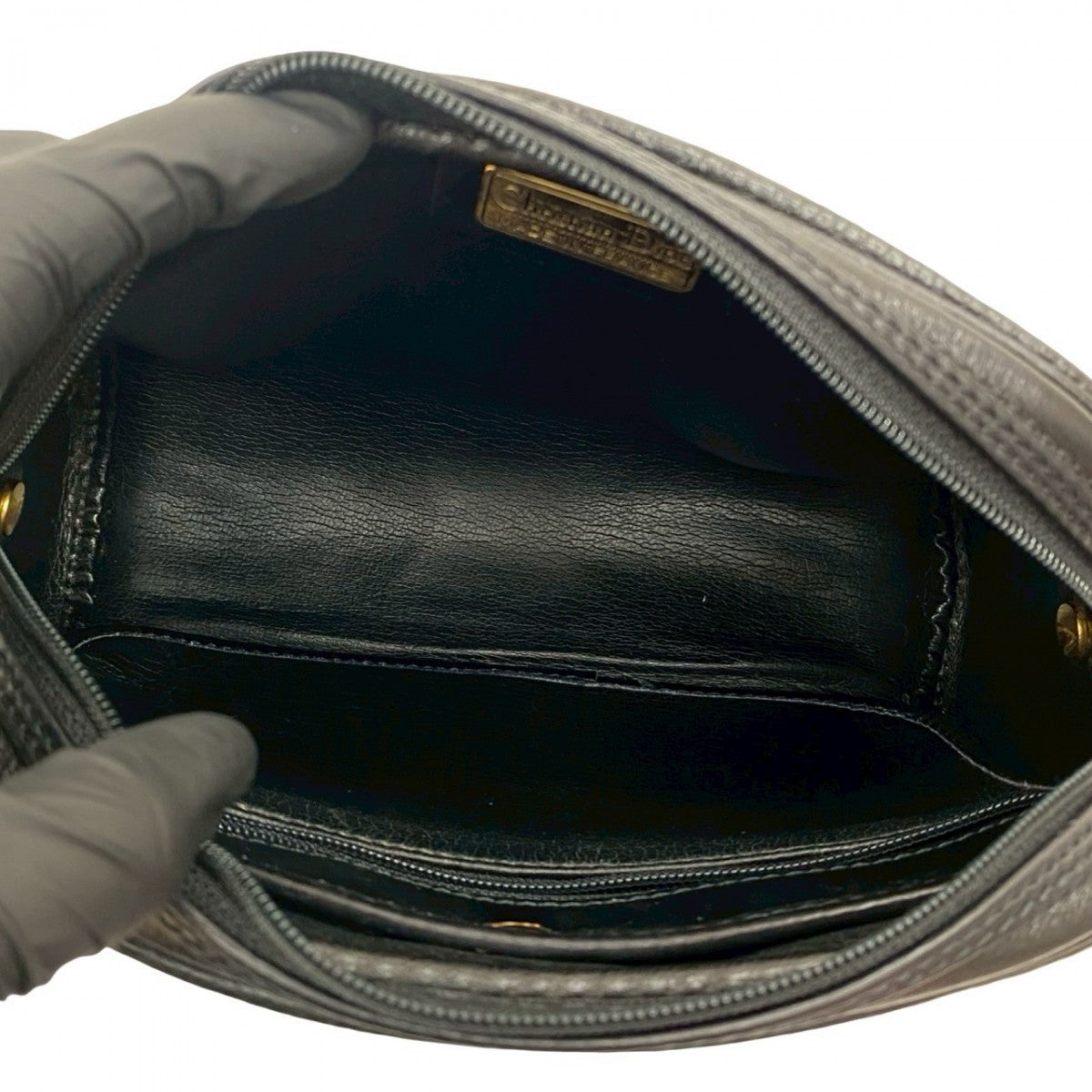 Dior Shoulder Bag leather black