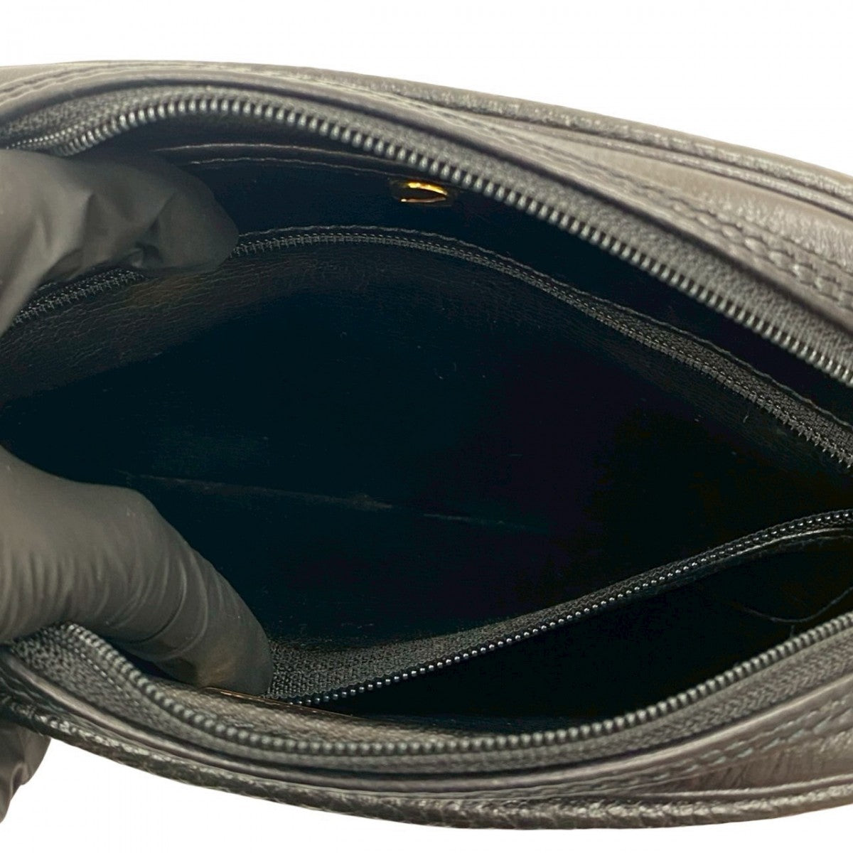 Dior Shoulder Bag leather black