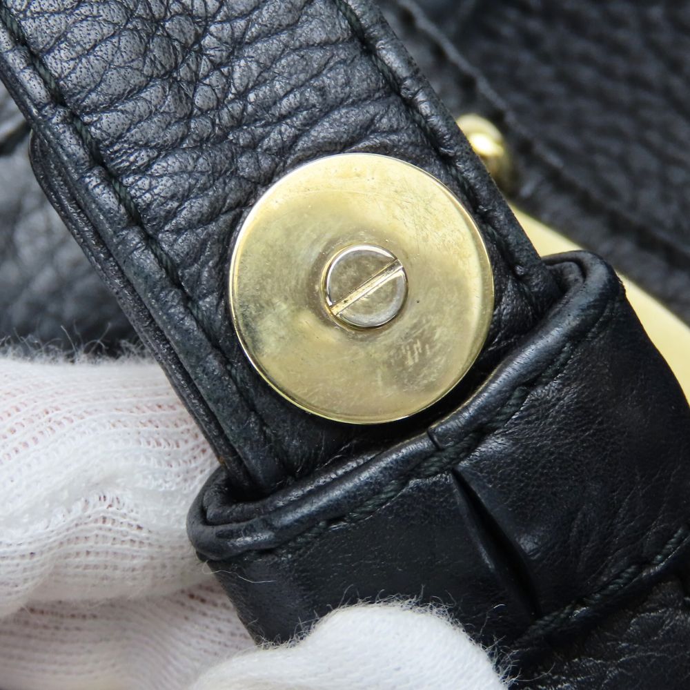 GUCCI Tote Bag 268747 leather black