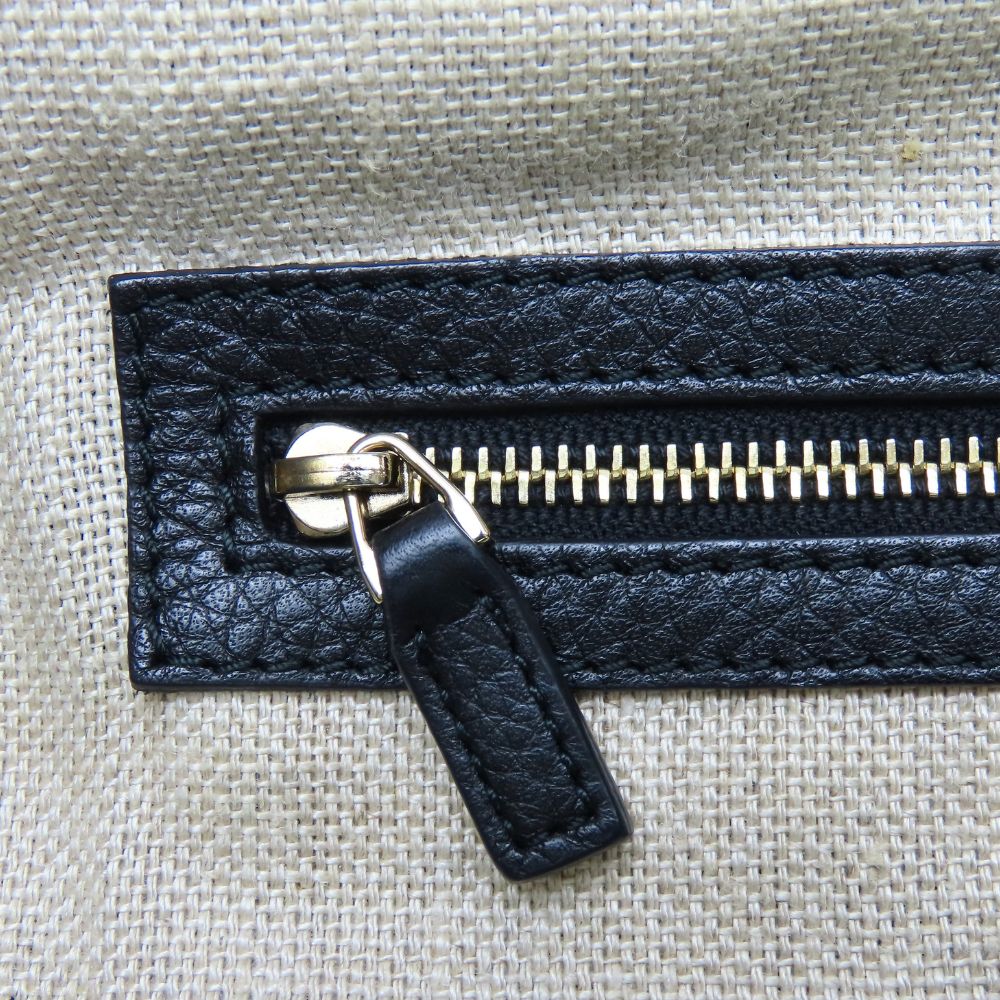 GUCCI Tote Bag 268747 leather black