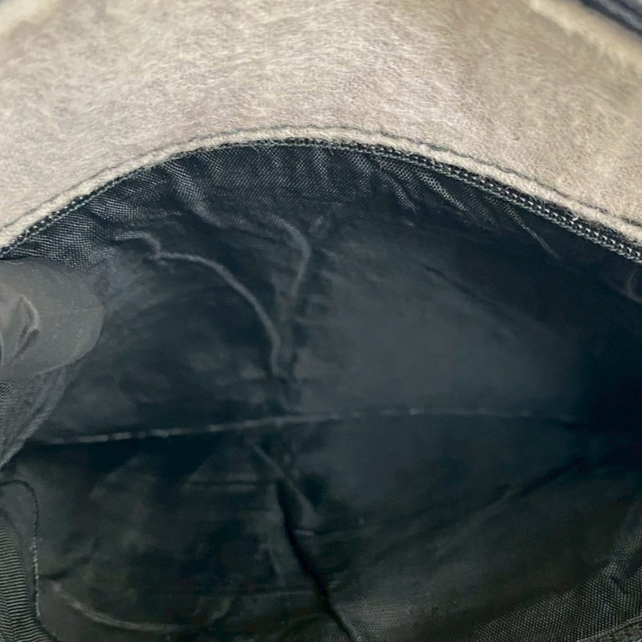 GUCCI Handbag leather black Sherry line