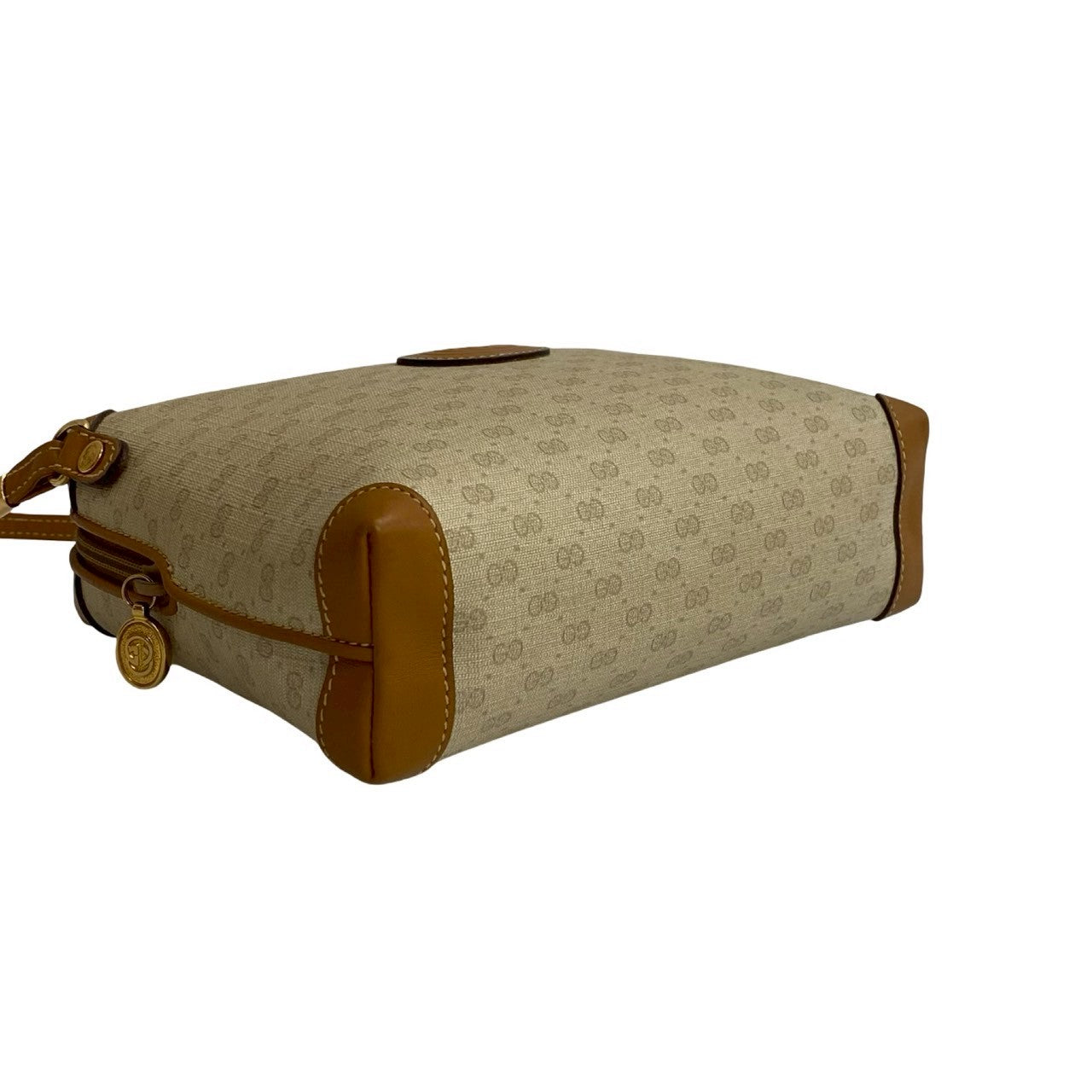 GUCCI Shoulder Bag leather Brown