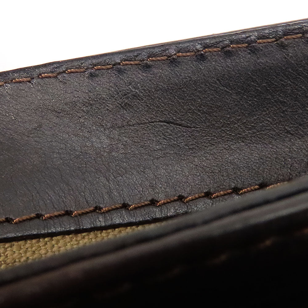 LOUIS VUITTON Shoulder Bag M92995 leather Brown Utah Yuma
