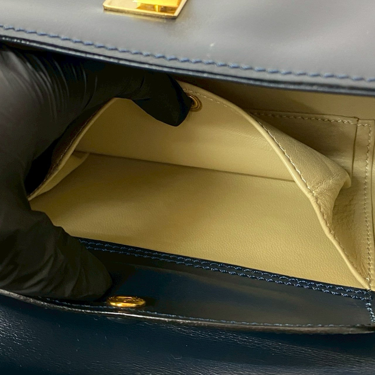 LOEWE Handbag leather Navy