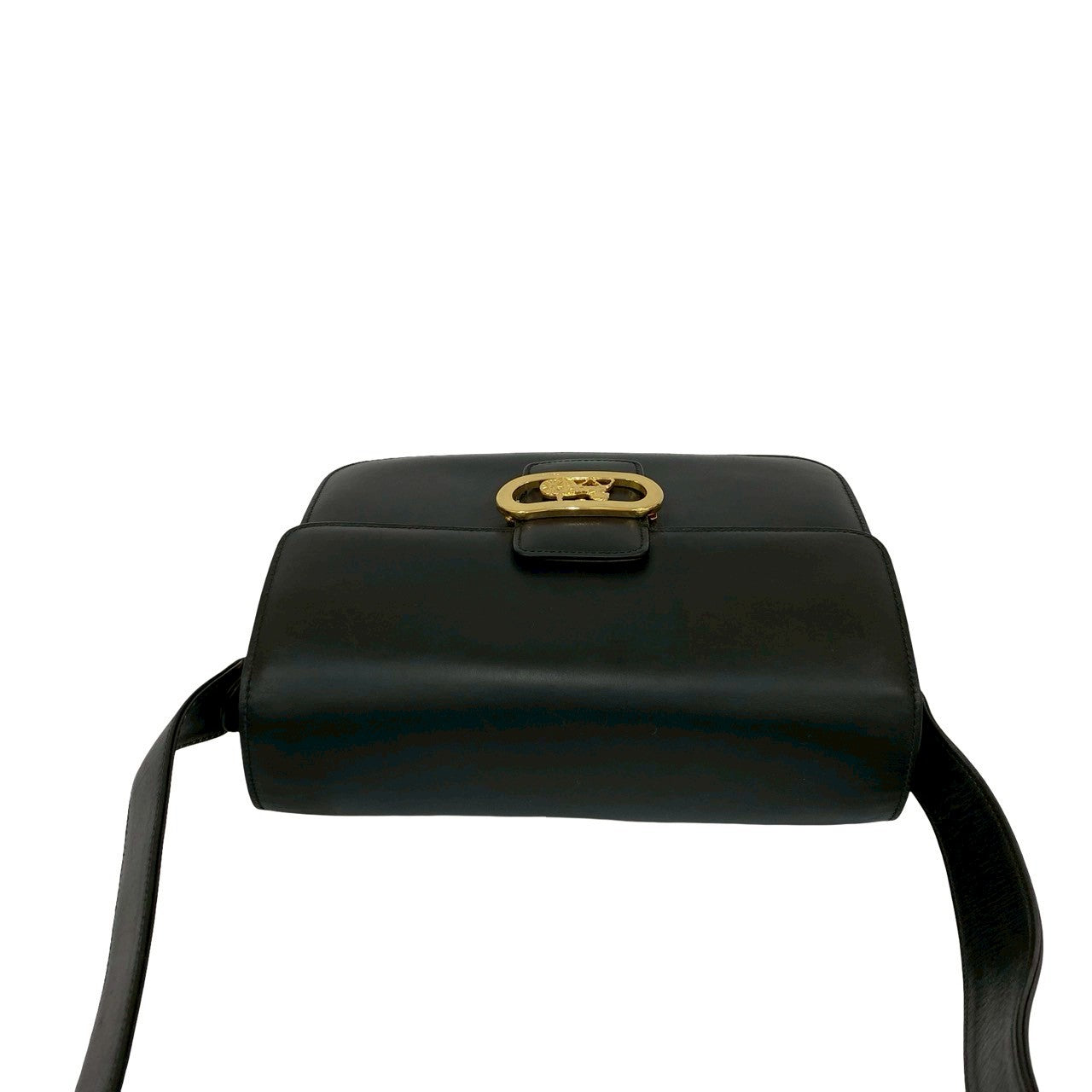 CELINE Shoulder Bag leather black