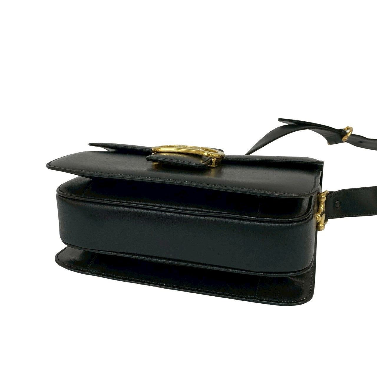 CELINE Shoulder Bag leather black