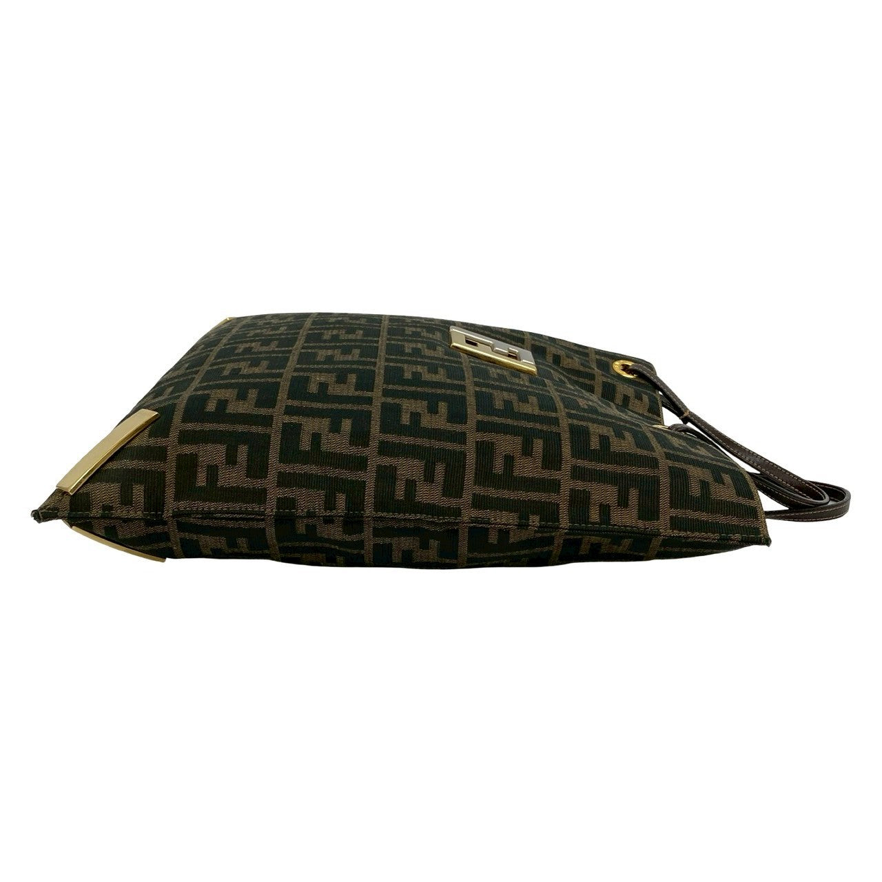 FENDI Tote Bag canvas Brown