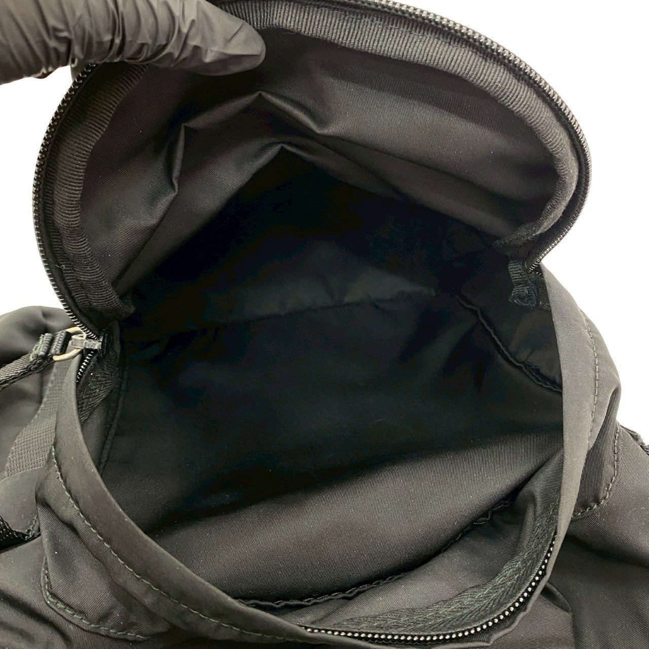 PRADA Backpack Nylon black