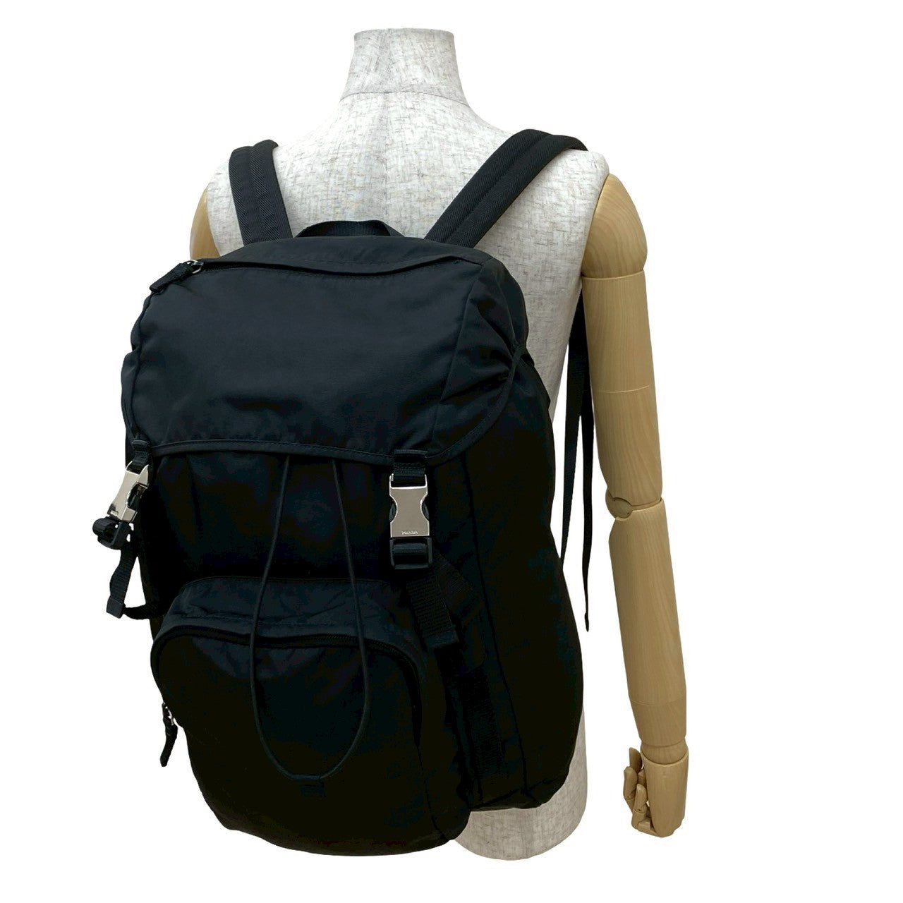 PRADA Backpack Nylon black