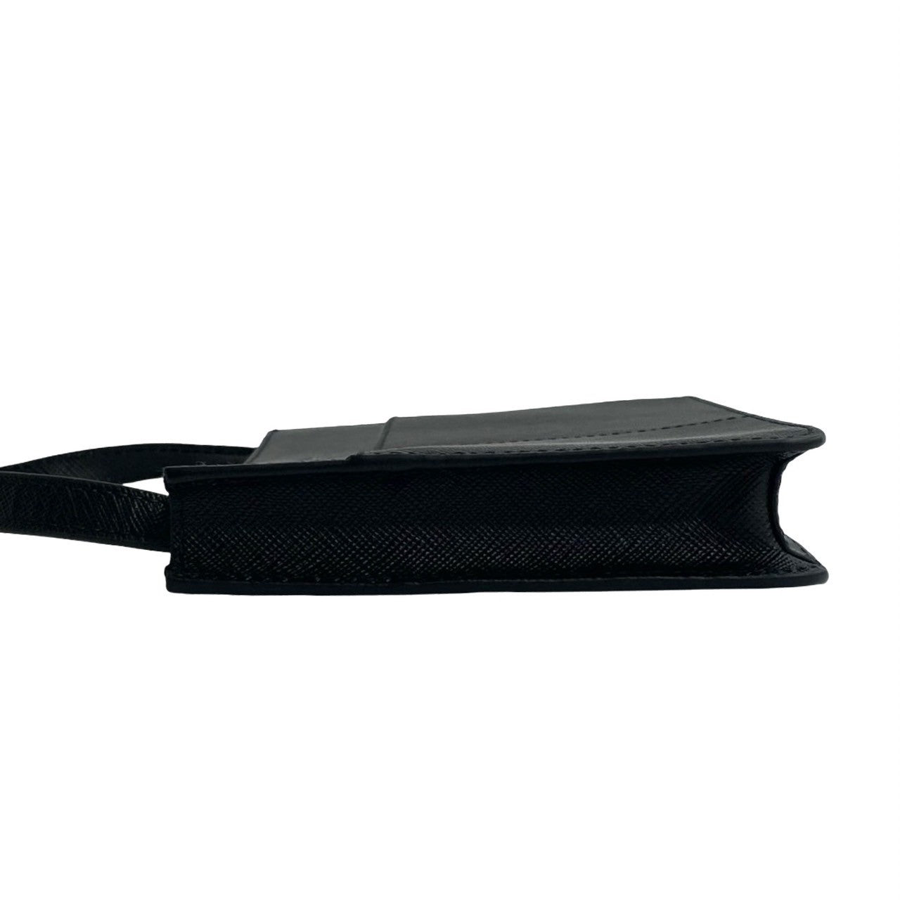 PRADA Shoulder Bag leather black