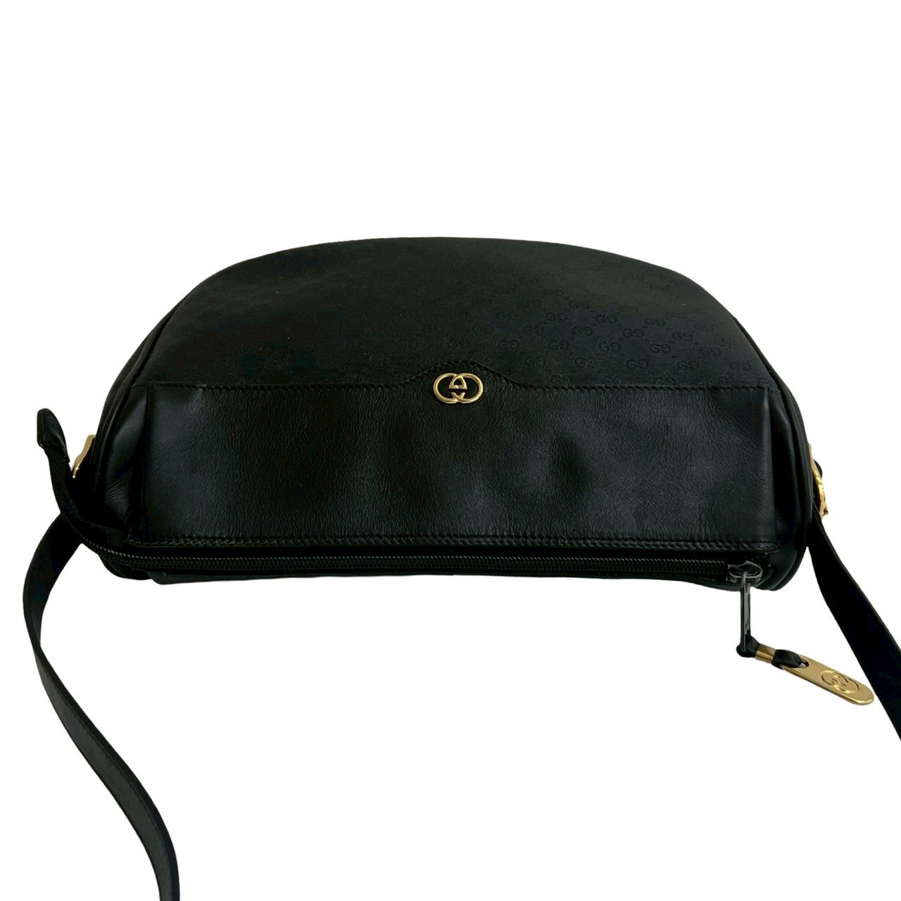 GUCCI Shoulder Bag leather black