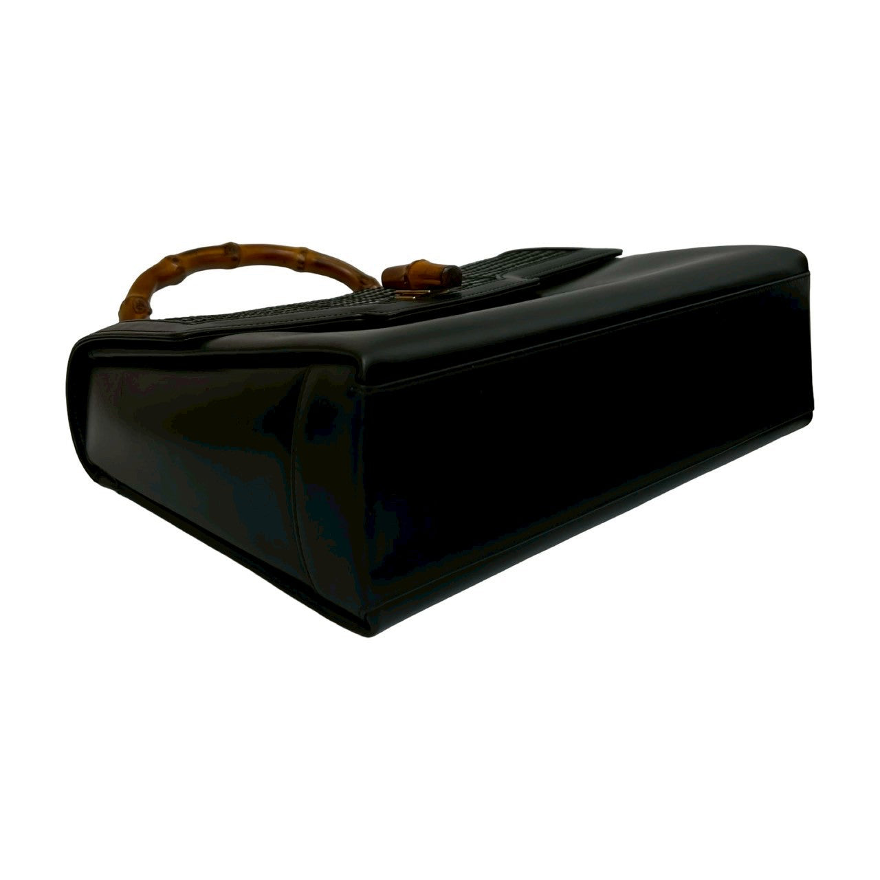 GUCCI Handbag Bamboo black