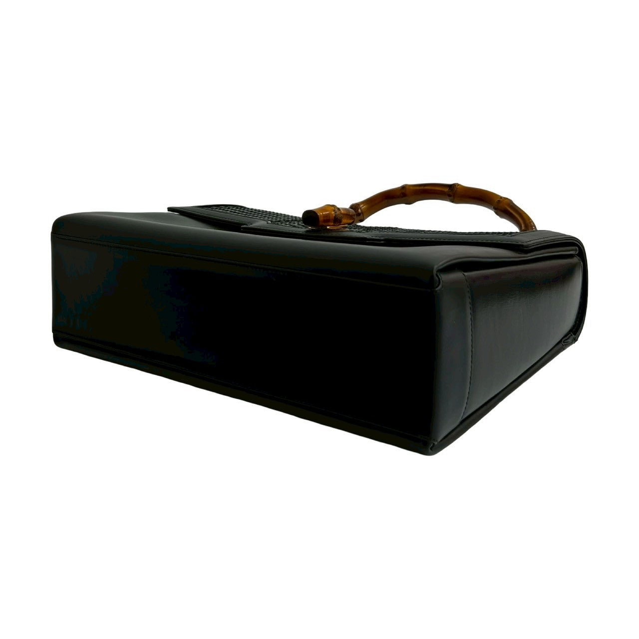 GUCCI Handbag Bamboo black