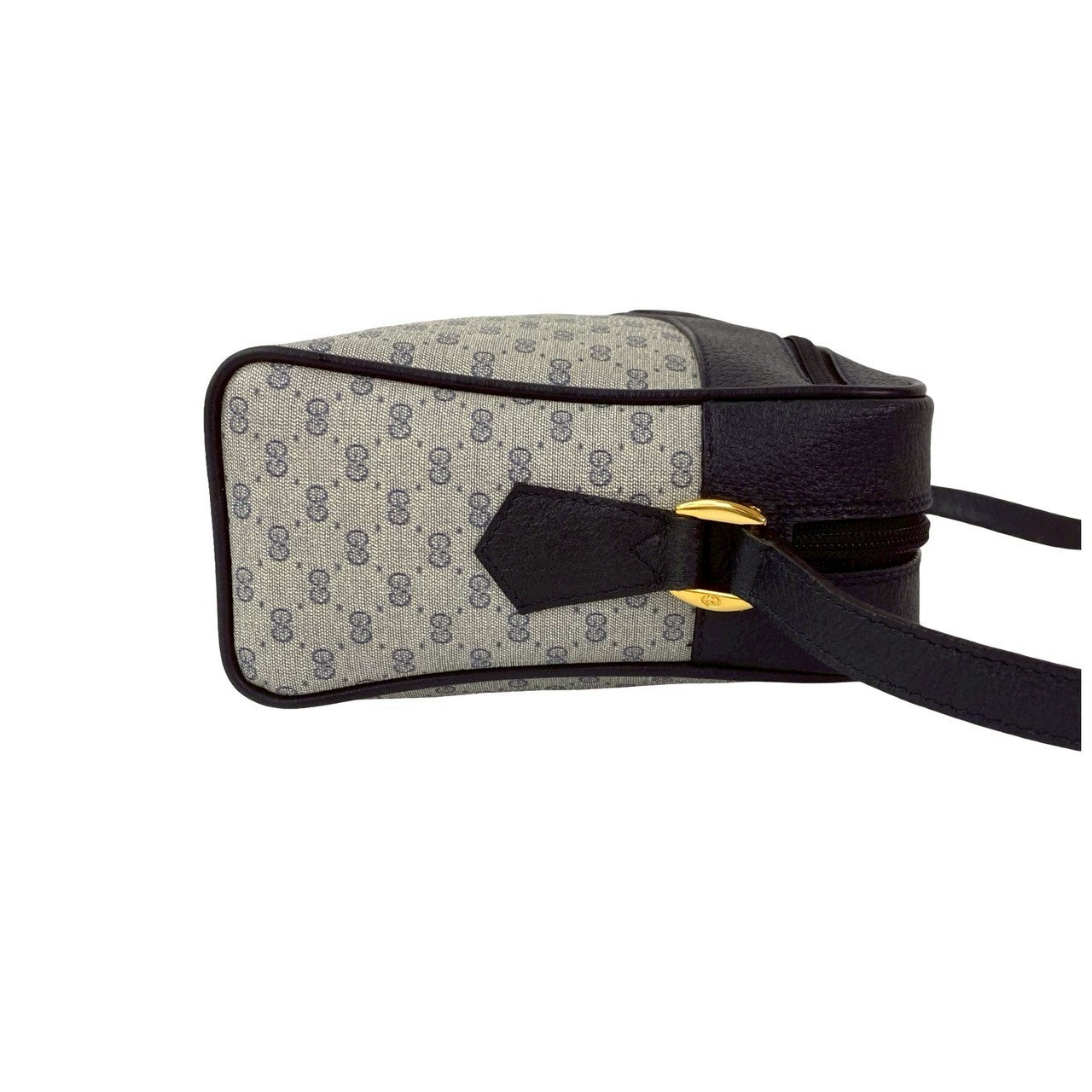 GUCCI Shoulder Bag leather Navy