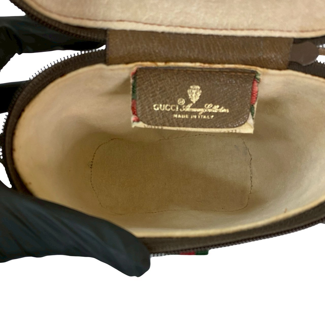 GUCCI Shoulder Bag leather Brown Sherry line