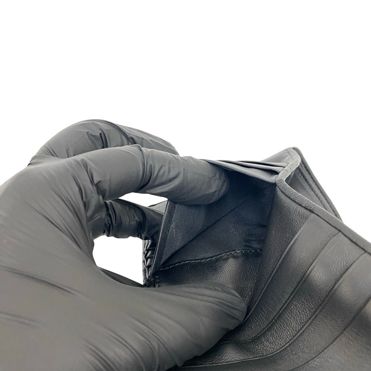 LOEWE Bifold Wallet leather black