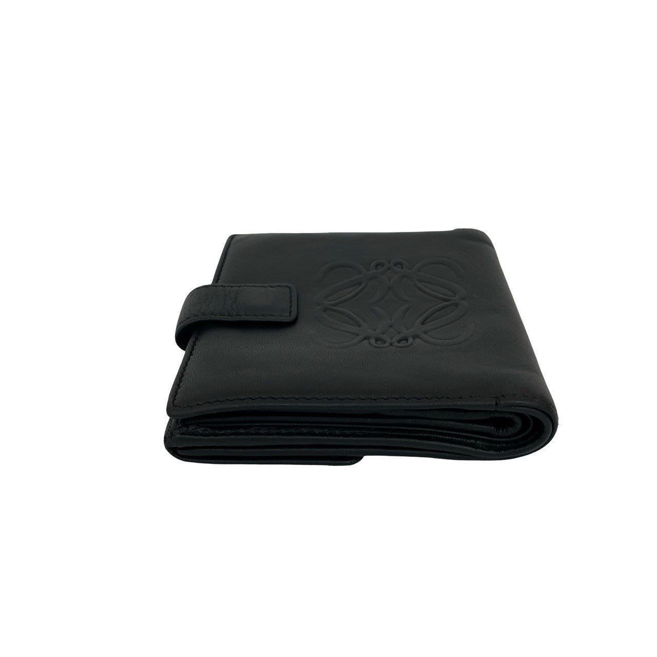 LOEWE Bifold Wallet leather black