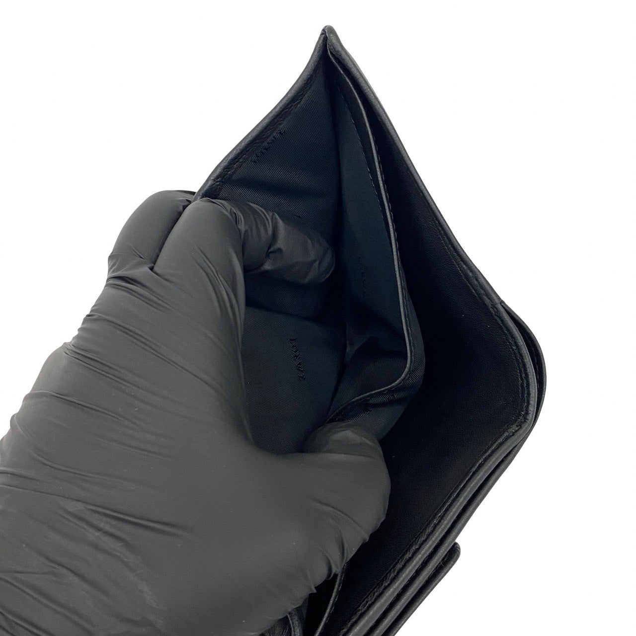 LOEWE Bifold Wallet leather black