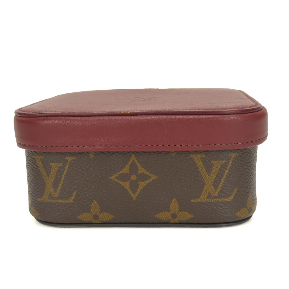 LOUIS VUITTON Accessory pouch GI0019 Monogram, Leather Bordeaux Bowt Camille MM Women Used Authentic