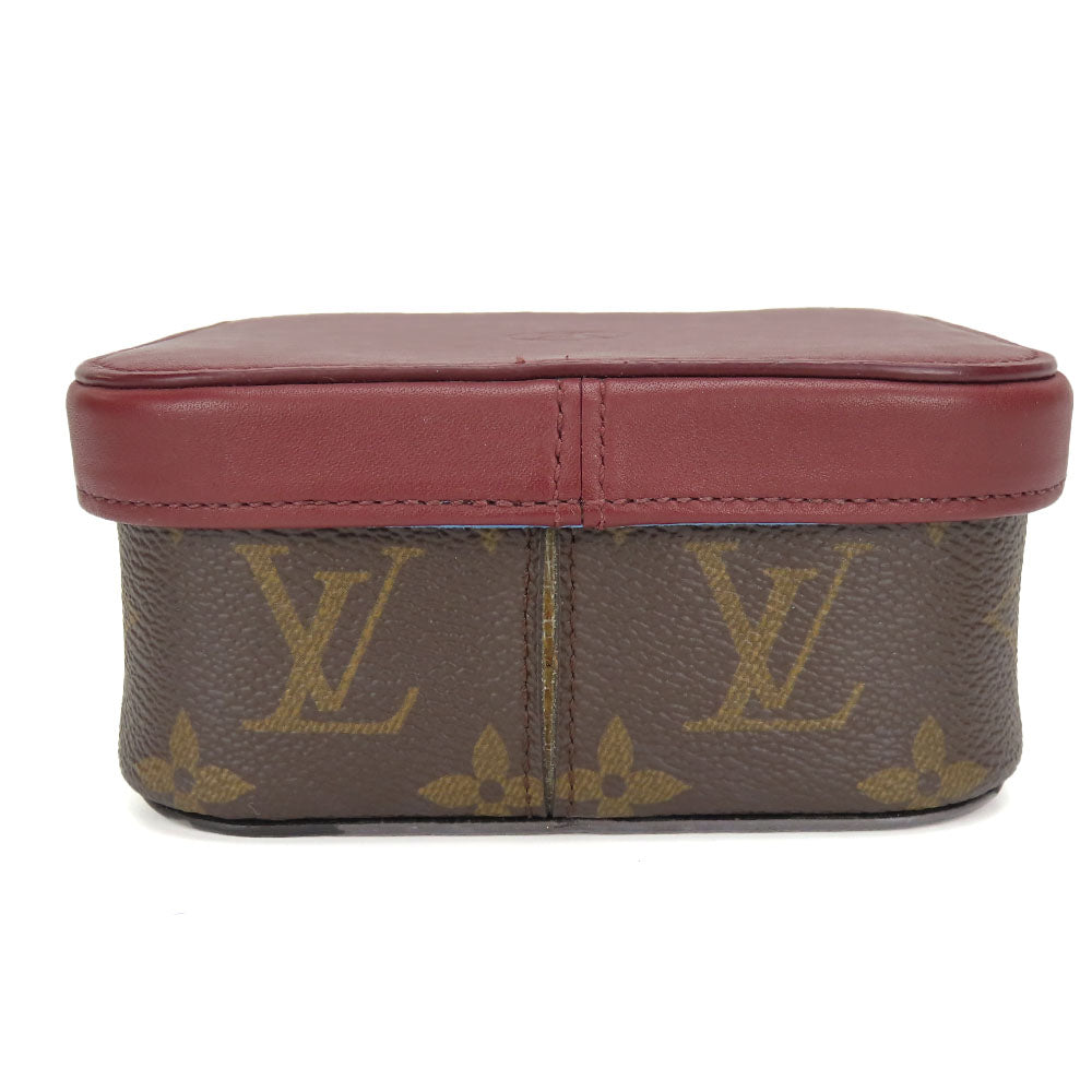 LOUIS VUITTON Accessory pouch GI0019 Monogram, Leather Bordeaux Bowt Camille MM Women Used Authentic