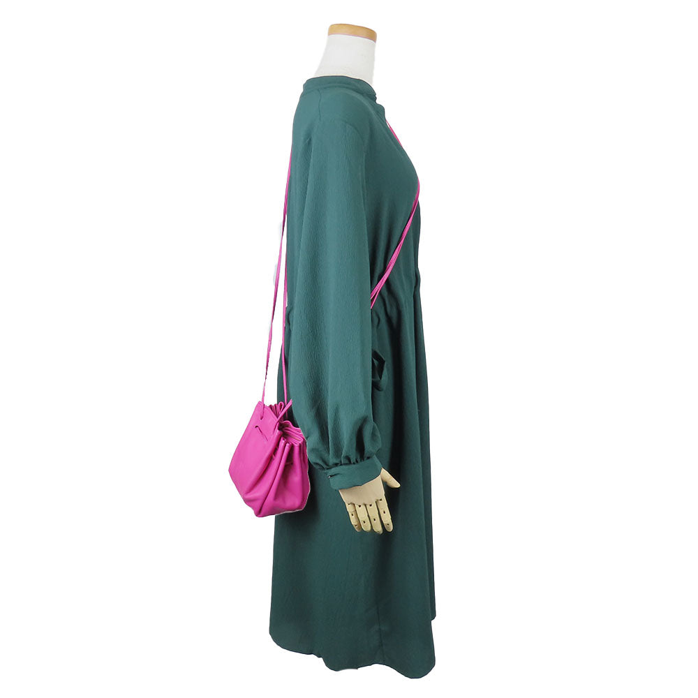 LOEWE Shoulder Bag Nappa leather pink anagram