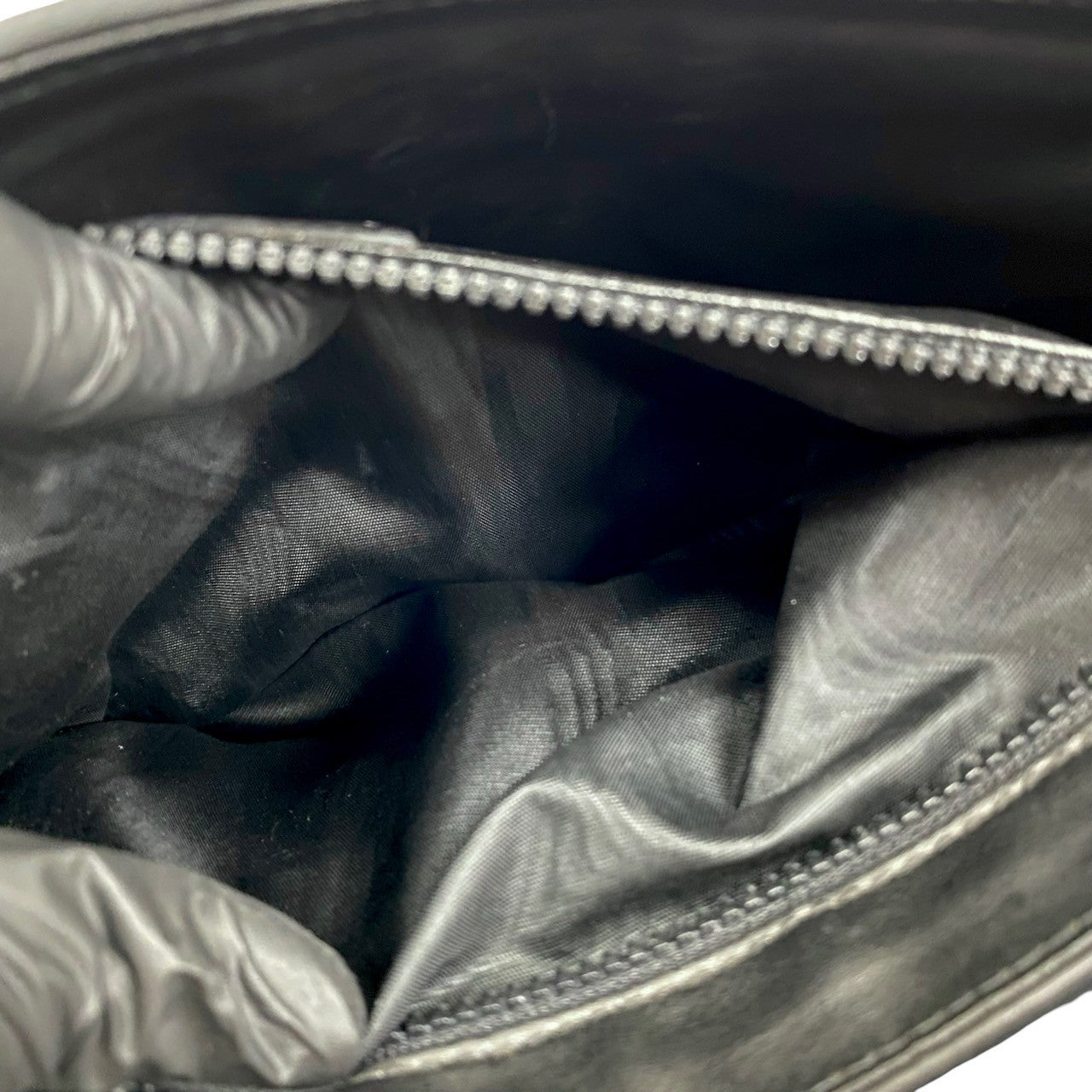 CELINE Shoulder Bag leather black