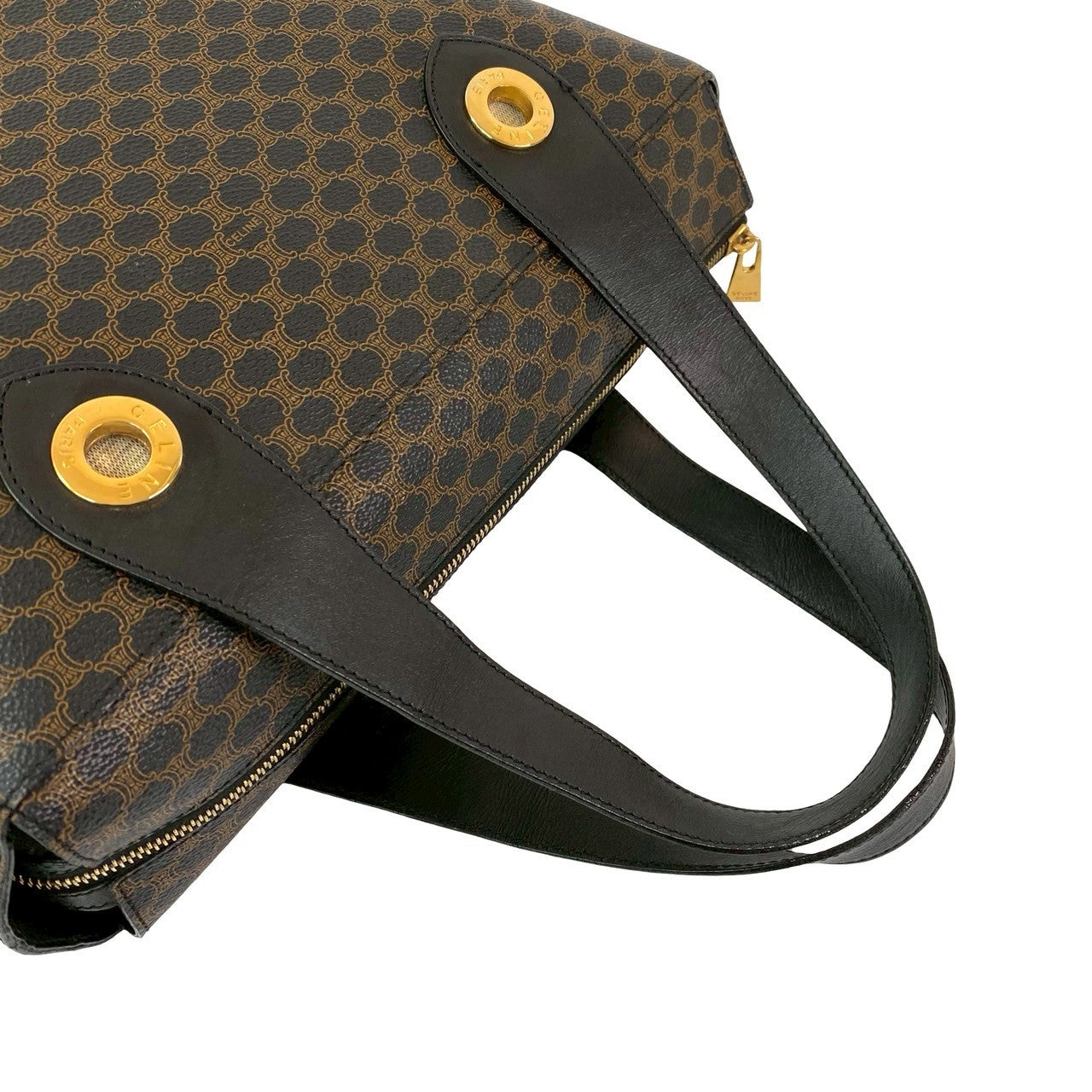 CELINE Handbag leather black