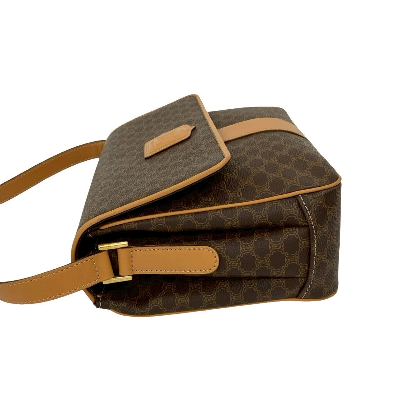 CELINE Shoulder Bag leather Brown