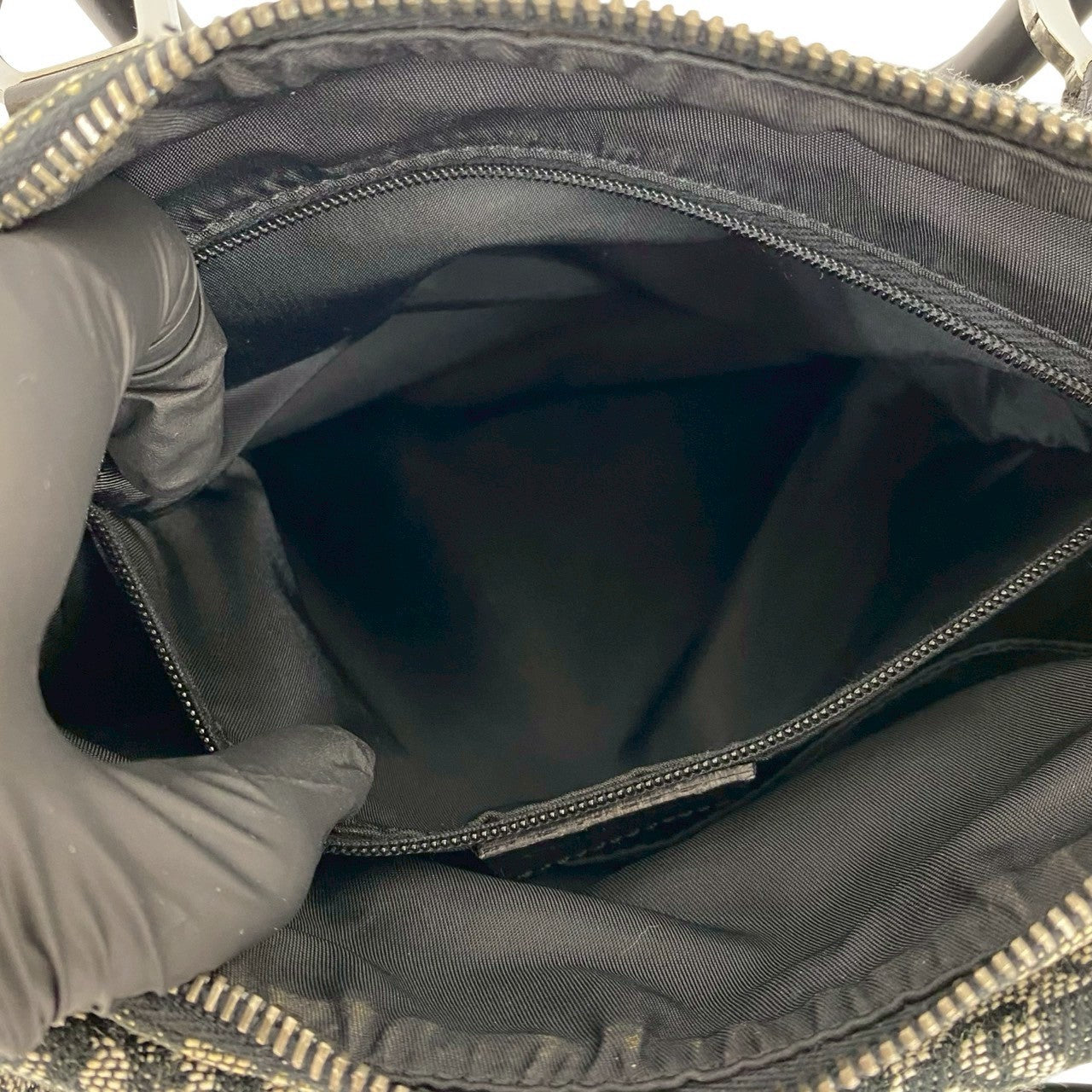 Dior Handbag canvas black