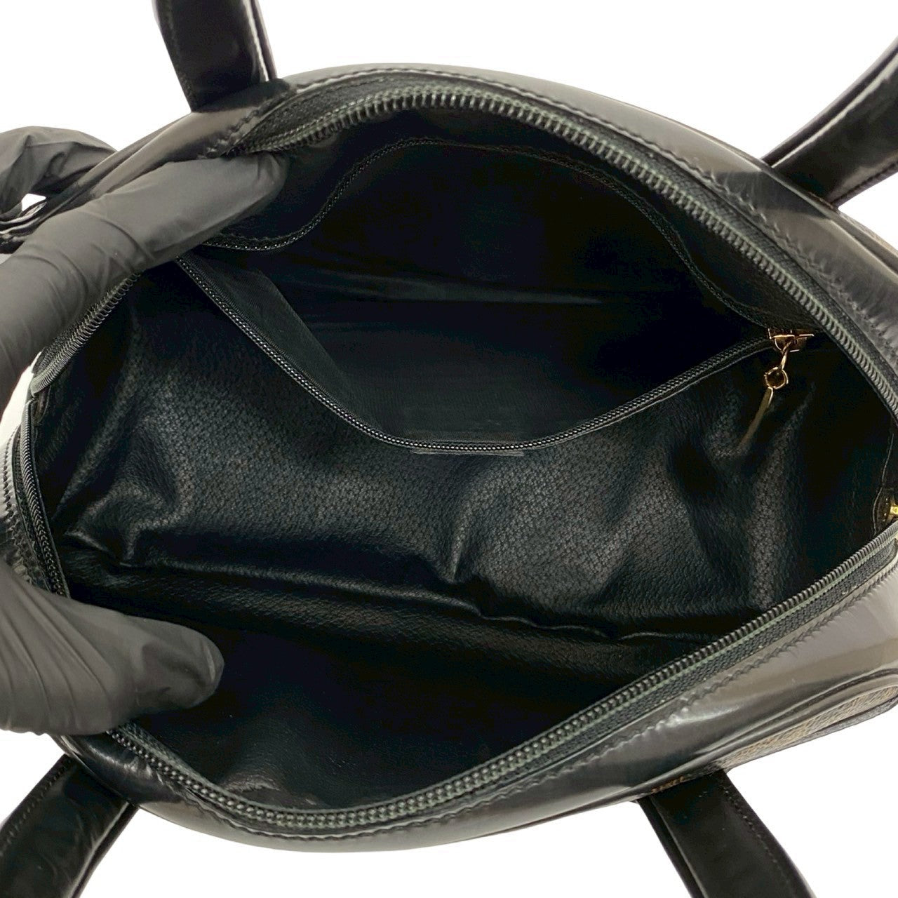 CELINE Handbag leather black