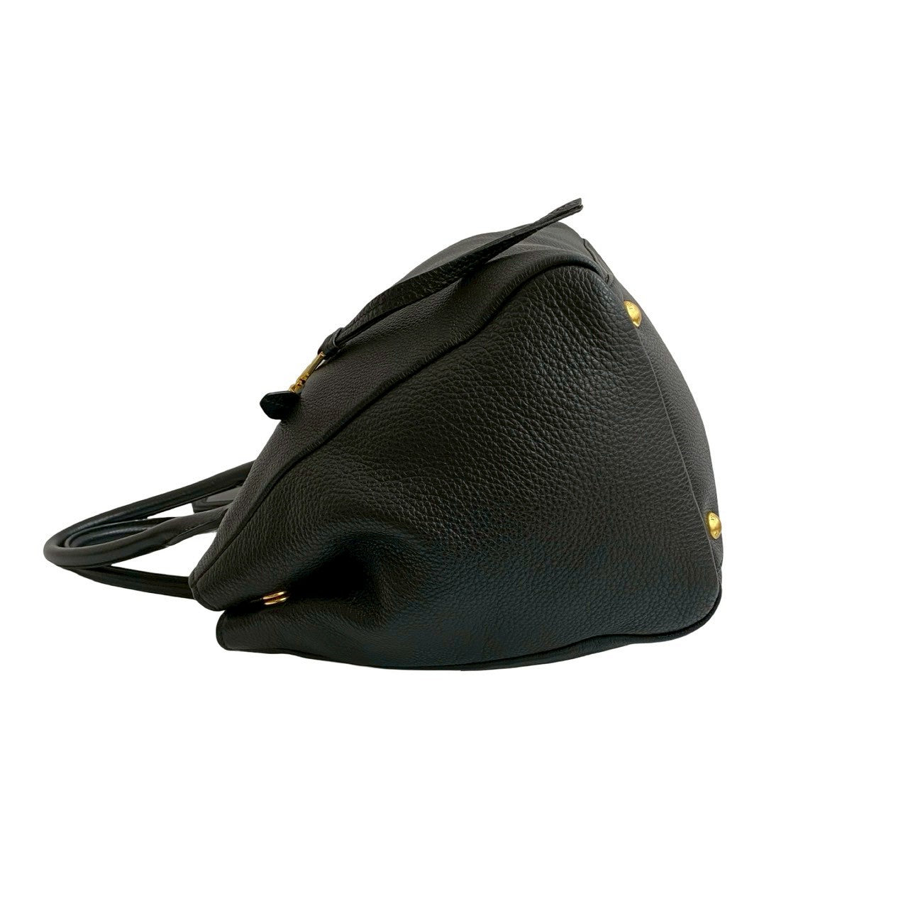 PRADA Handbag leather black