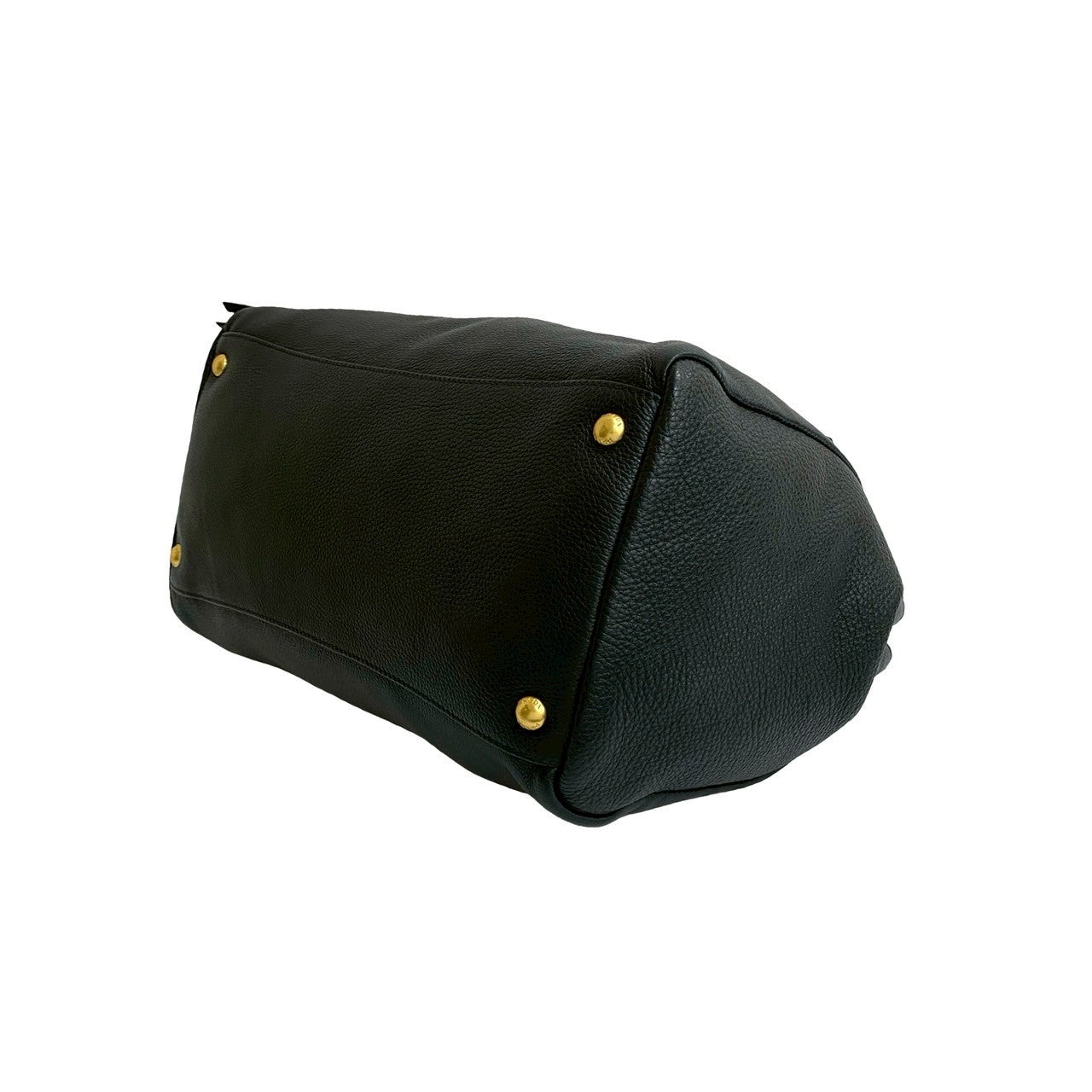 PRADA Handbag leather black