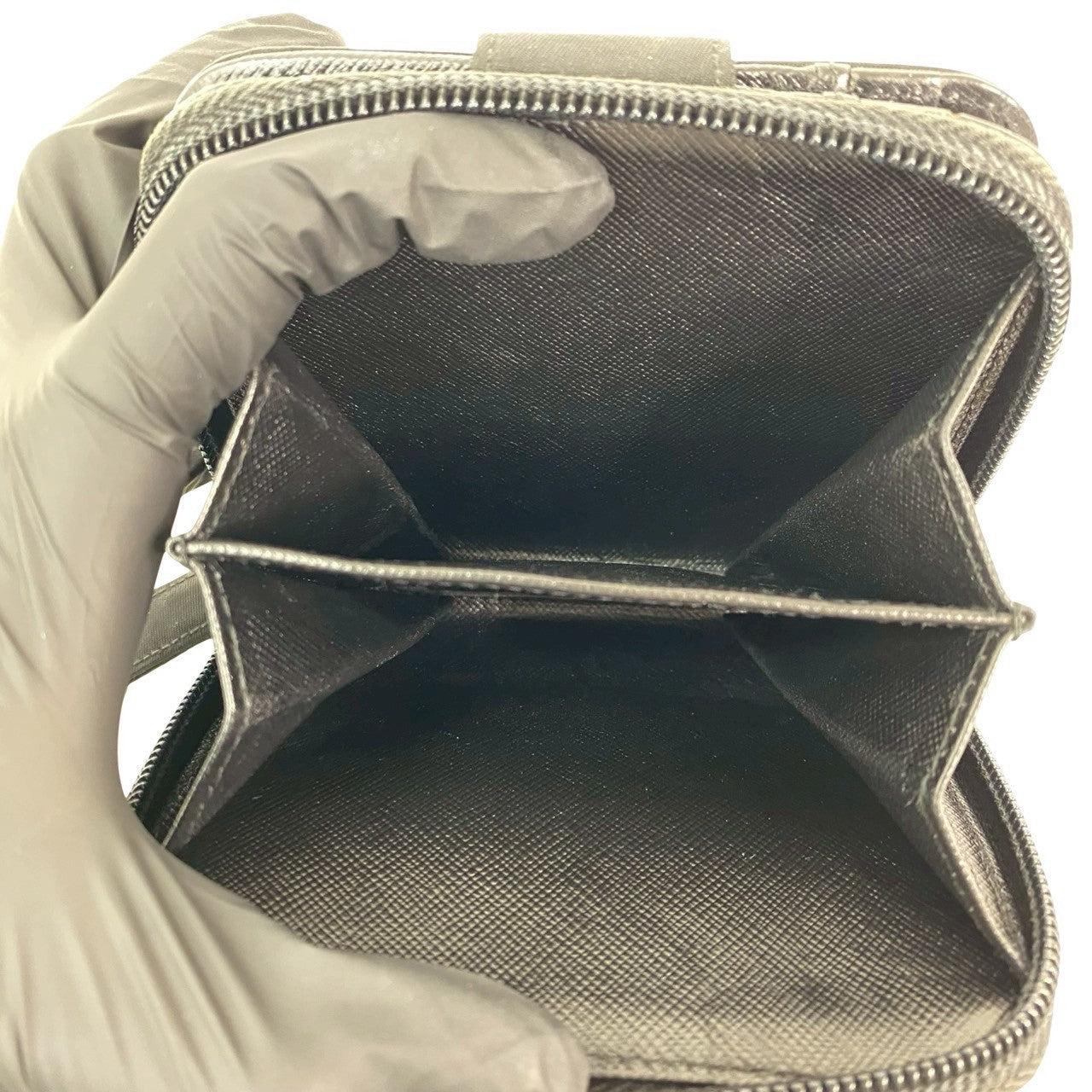 PRADA Bifold Wallet Nylon black