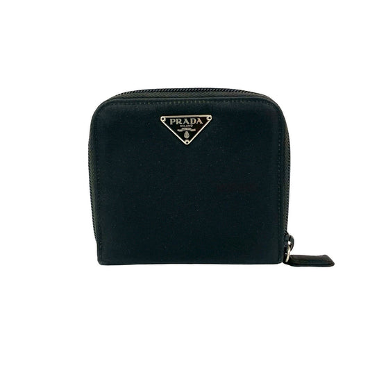 PRADA Bifold Wallet Nylon black