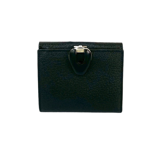 GUCCI Bifold Wallet leather black