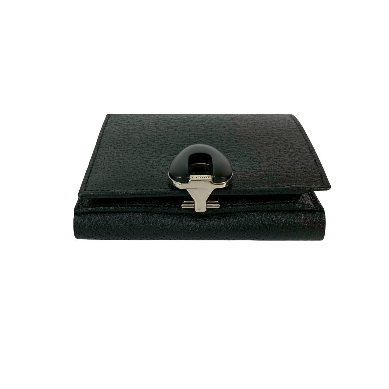 GUCCI Bifold Wallet leather black
