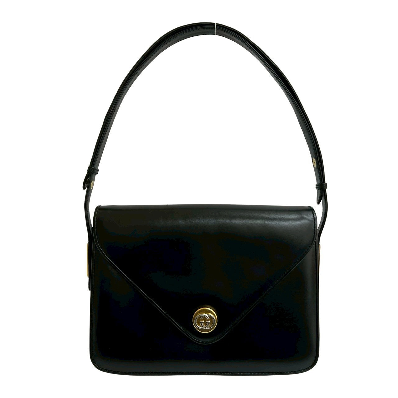 GUCCI Shoulder Bag leather black
