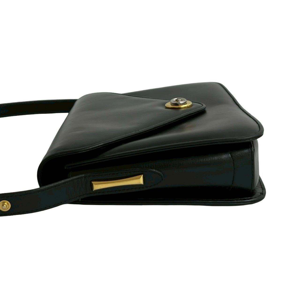 GUCCI Shoulder Bag leather black