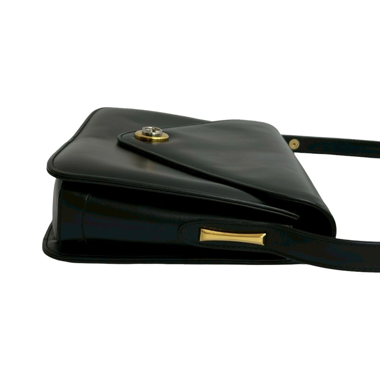 GUCCI Shoulder Bag leather black
