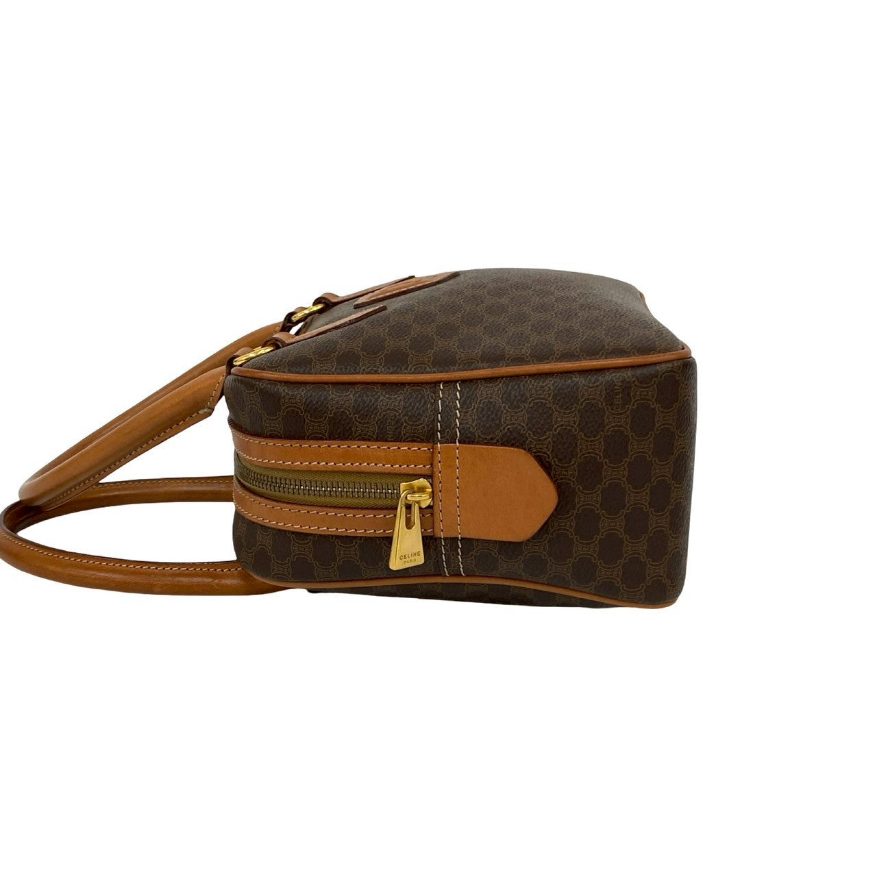 CELINE Shoulder Bag leather Brown
