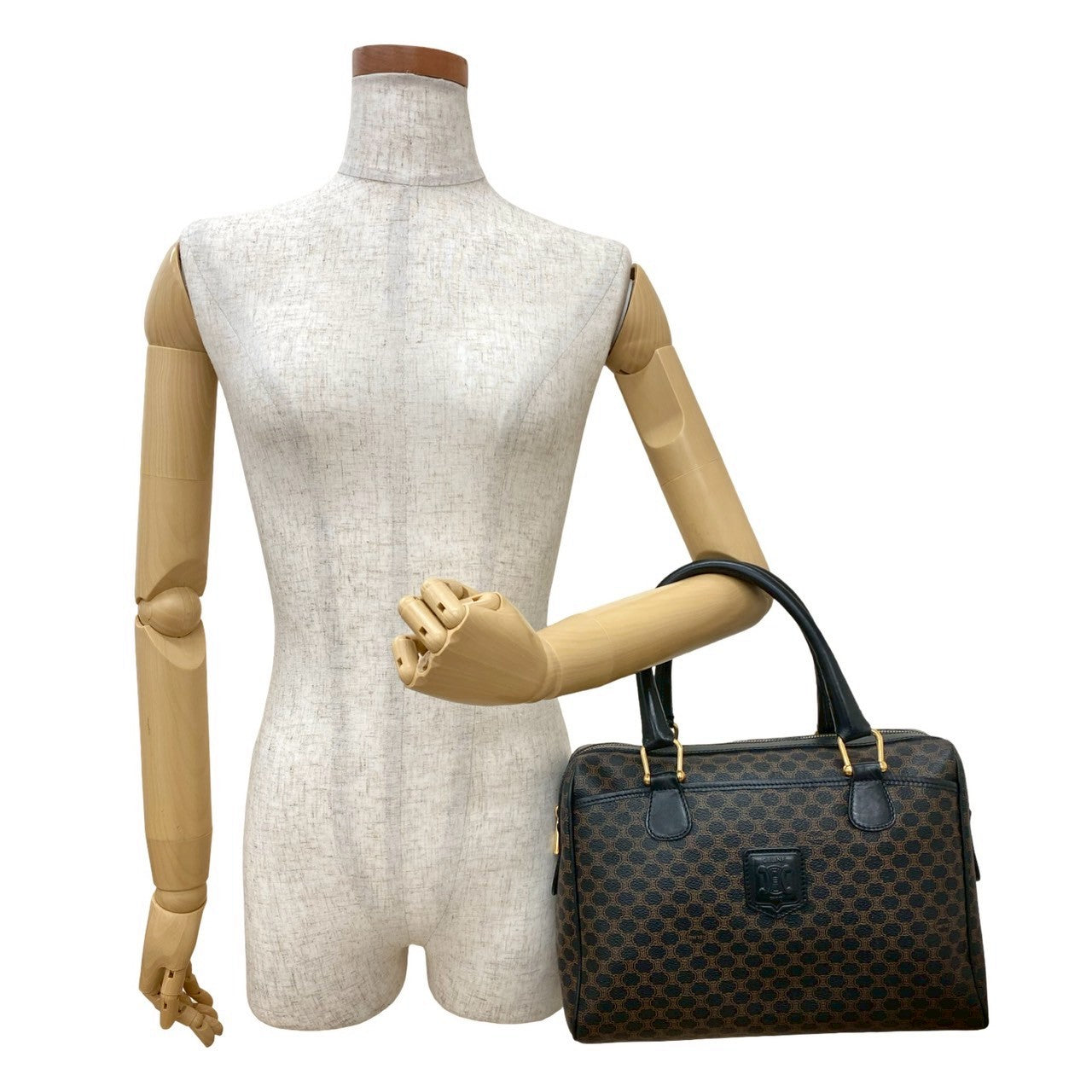 CELINE Handbag leather black