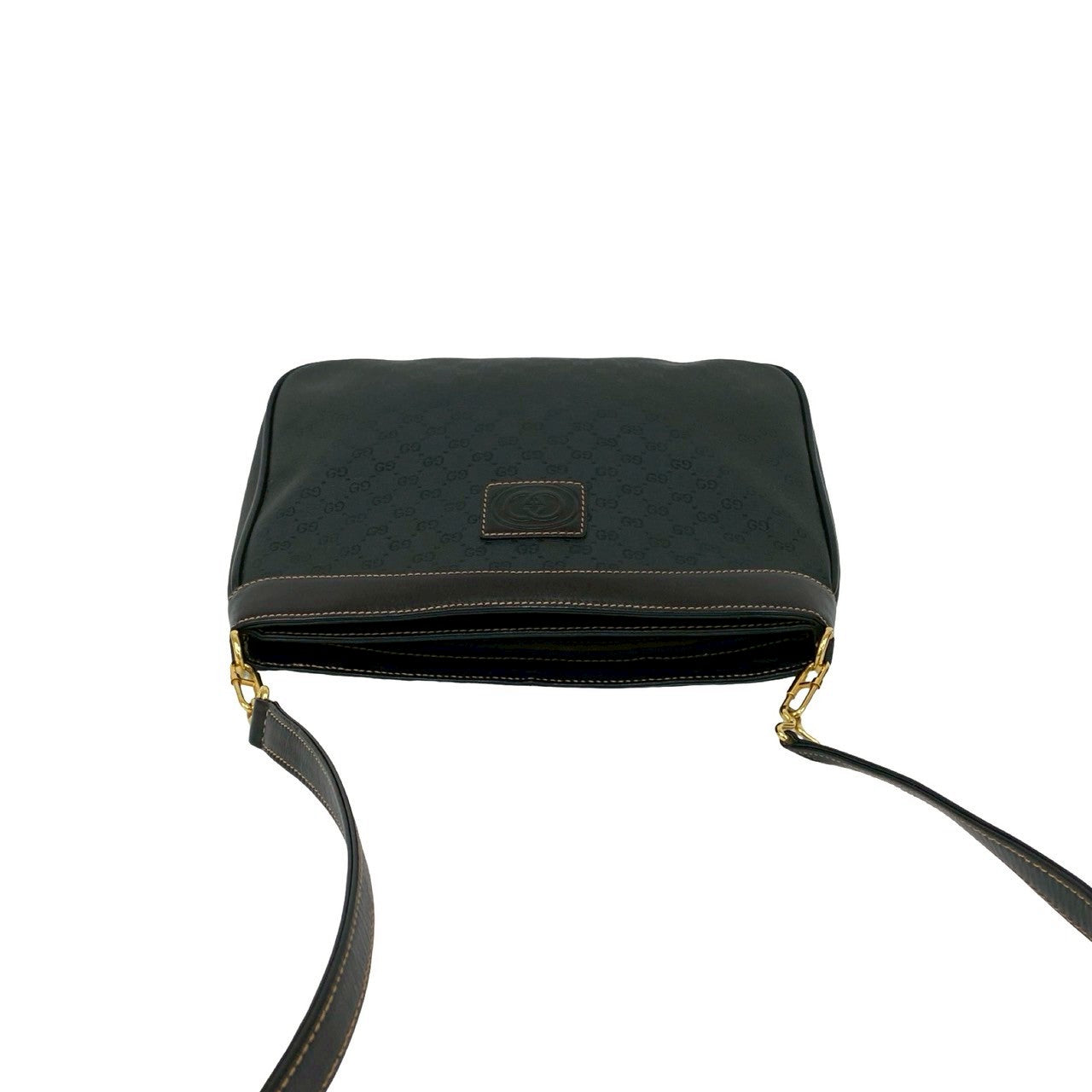 GUCCI Shoulder Bag leather black