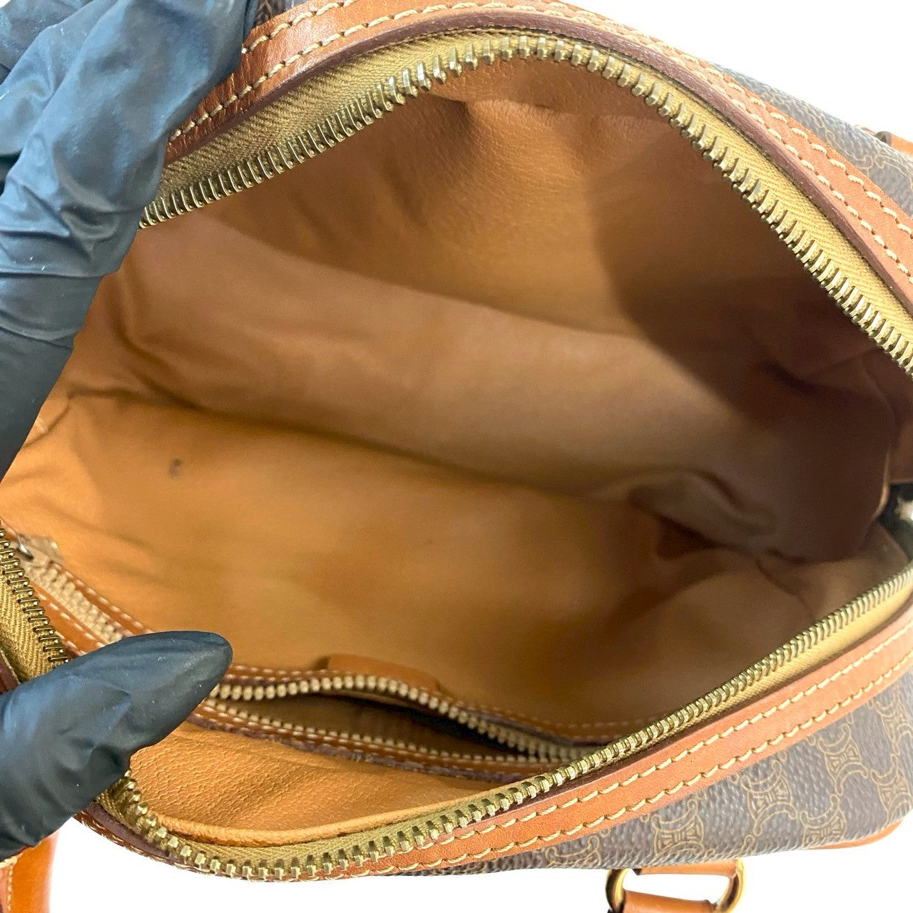 CELINE Handbag leather Brown